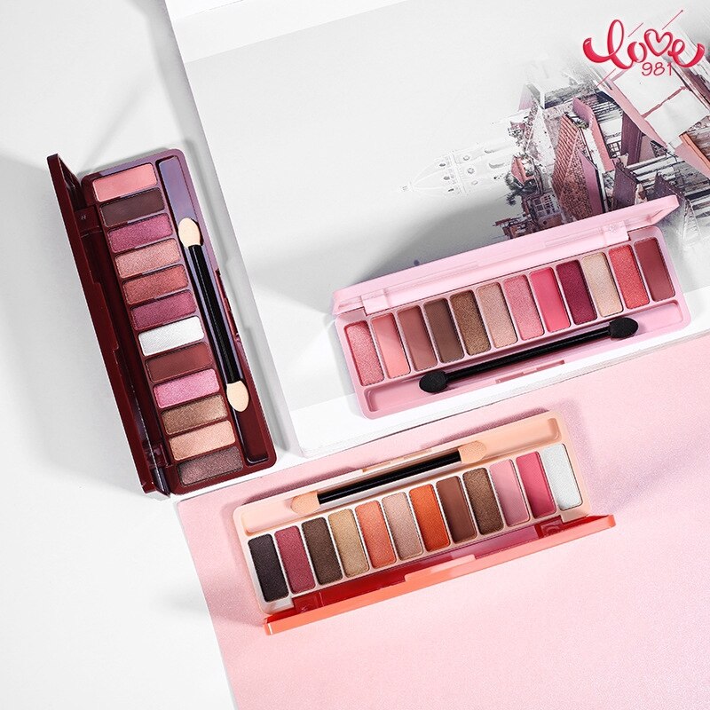 [Hàng mới về] Bảng phấn mắt 12 lì chống nước chống mồ hôi chống nhòe lâu trôi cho người mới bắt đầu | BigBuy360 - bigbuy360.vn