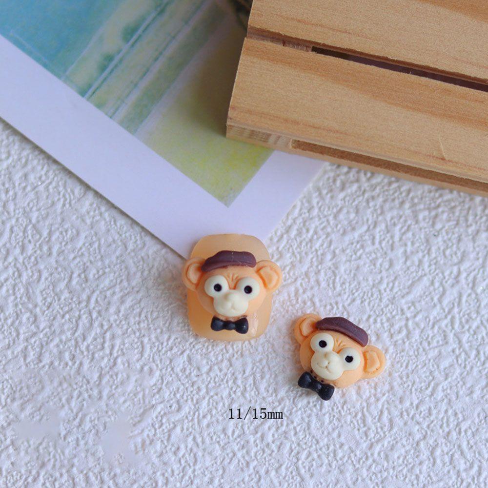 Hs Set 10 Móng Tay Giả Hình Thỏ 3D Dễ Thương Cho Bé Gái