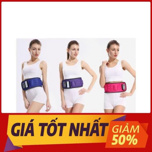 Đai massage giảm mỡ bụng X6 pin sạc hồng ngoại - 6 moter chính hãng