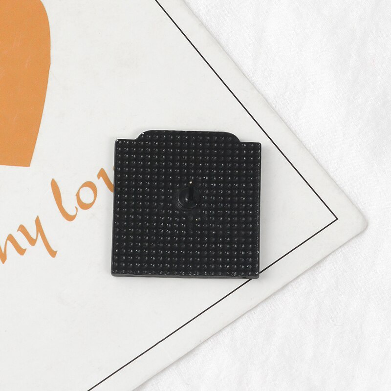 Ghim cài áo QIHE JEWELRY QIHE JEWELRY tráng men họa tiết chữ I Love You PS AI độc đáo