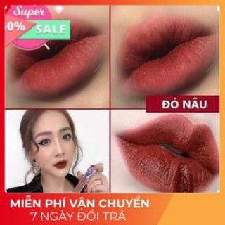 Son Black Rouge A06 ⚡️𝑯𝒂̀𝒏𝒈 𝑯𝒂𝒏𝒅𝒎𝒂𝒅𝒆⚡️ Màu Đỏ Gạch.