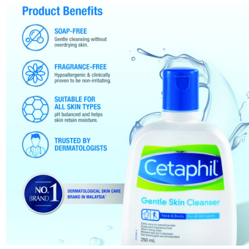 Sữa rửa mặt Cetaphil Gentle Skin Cleanser 125ml