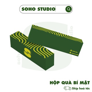 Hộp kính Soho Studio Ran-Dom Box thời trang ngẫu nhiên kính tròn, vuông, chữ nhật, mắt mèo đen ngầu tự chọn