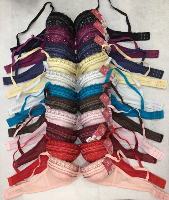 Áo ngực(8616)siêu nâng phối ren 3D