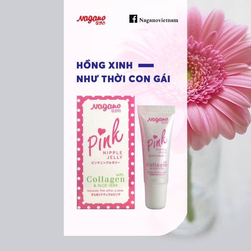 KEM LÀM HỒNG NHŨ HOA NAGANO PINK NIPPLE JELLY | BigBuy360 - bigbuy360.vn