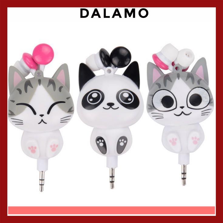 Tai nghe dây rút hình thú đáng yêu WA301 DALAMO