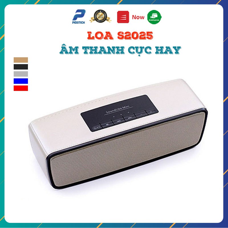 Loa bluetooth S2025 Sound Link nghe nhạc CỰC HAY, chất lượng ÂM THANH TỐT, thiết kế cứng cáp, bảo hành 12 tháng