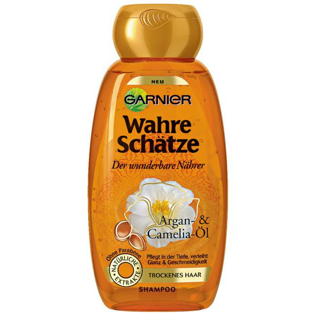 Dầu gội Garnier CAMELIA hương Hoa Trà cực thơm. Bộ chăm sóc Tóc Garnier Wahre Schatze