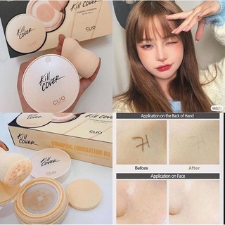 [SẴN] Set Kem Nền Clio Kill Cover Stamping Foundation