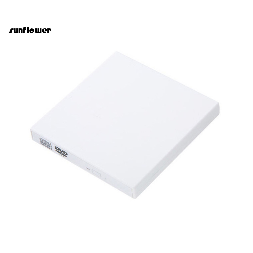 Đầu đọc đĩa DVD ROM Sunflower có kết nối USB 2.0 cho laptop
