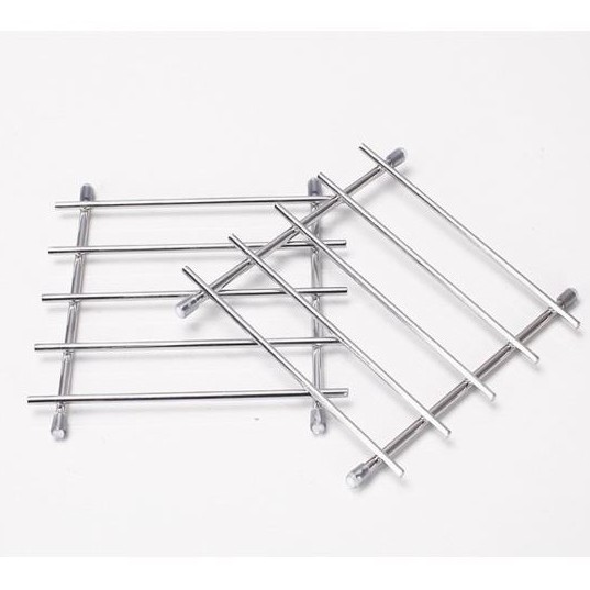 Đế vỉ lót nồi,chén,bát chống nóng inox 304 Nanichino 15X15cm