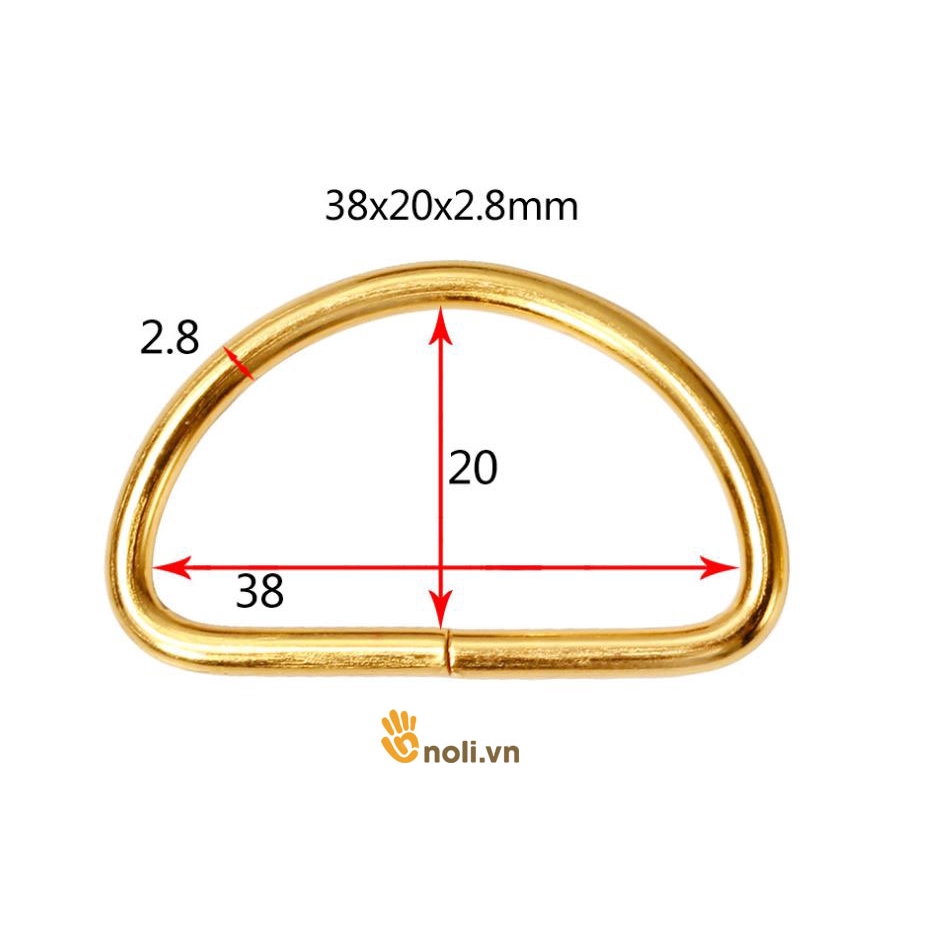 Khoen D 38mm (1 chiếc)