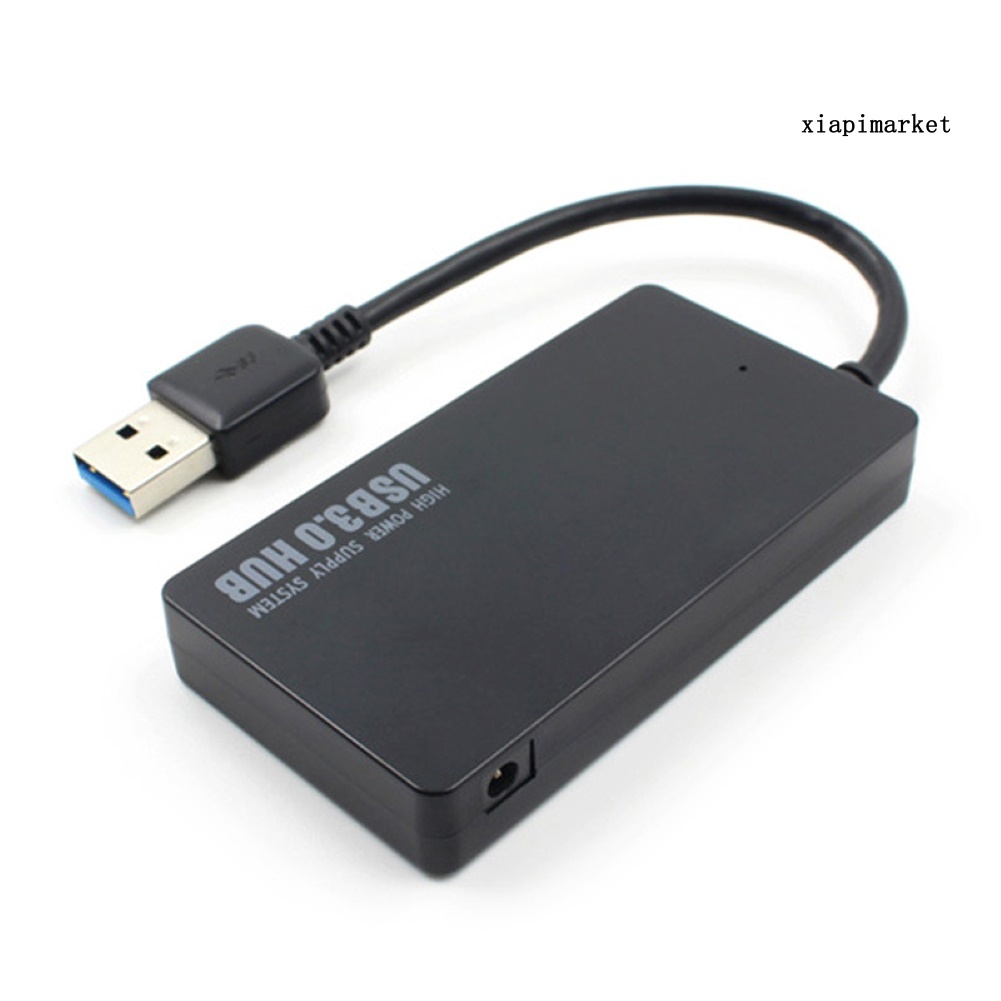 LOP_Ultra-thin 4 Ports High Speed USB 3.0 Hub Splitter Adapter for Desktop PC Laptop