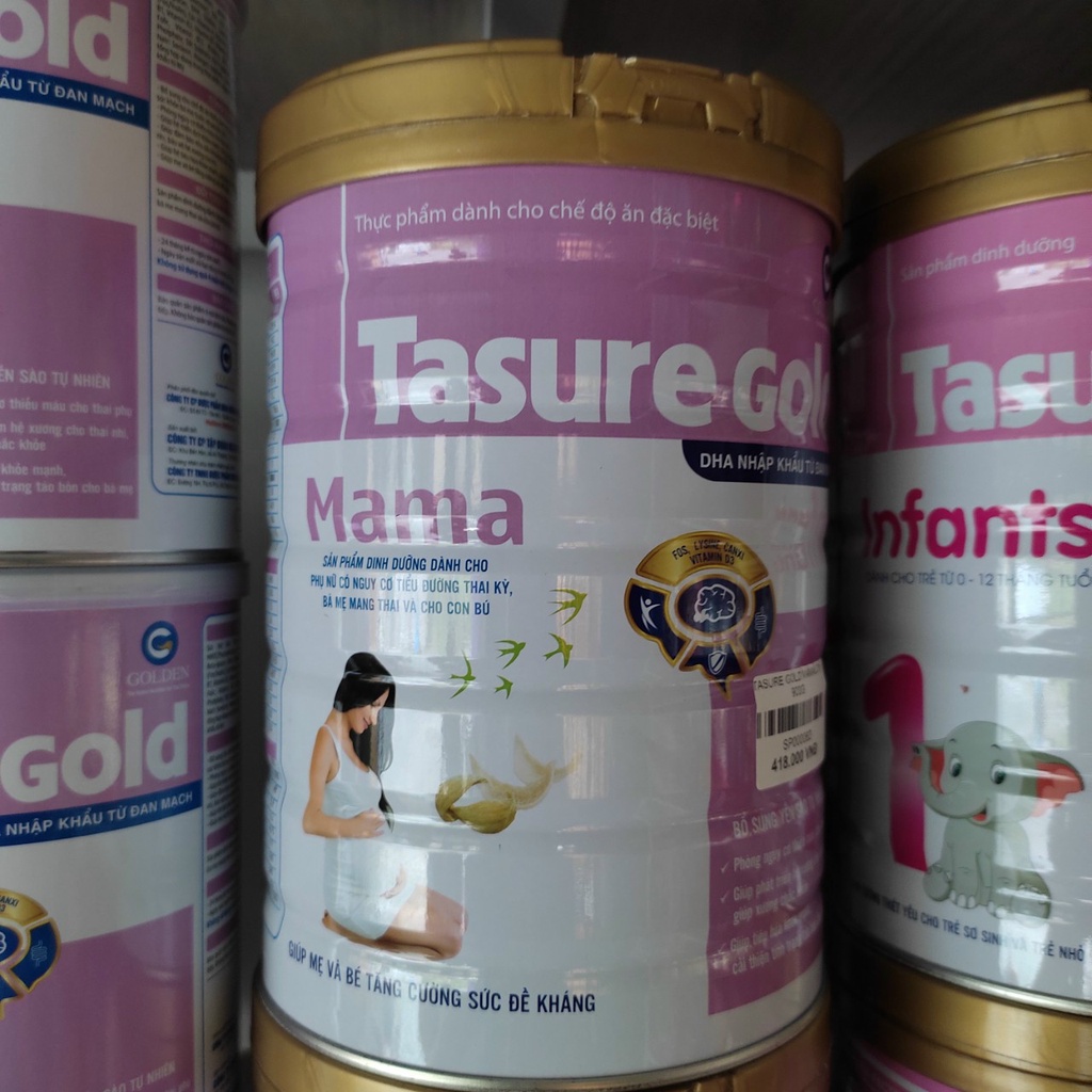 SỮA MIỄN DỊCH TASURE GOLD MAMA. SỮA DÀNH CHO PHỤ NỮ CHUẨN BỊ MANG THAI - PHỤ NỮ ĐANG MANG THAI - PHỤ NỮ CHO CON BÚ.