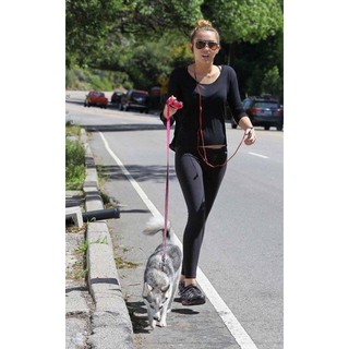 Quần legging thoáng mát vải co giãn ôm mông