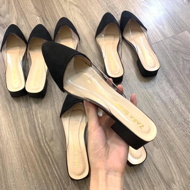 Sục da lộn phối viền trong đế 2cm