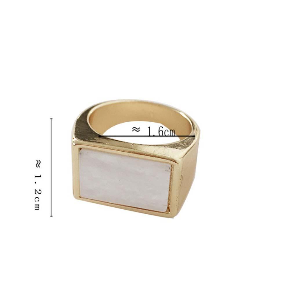 MXGOODS Nhẫn Thời Trang Âu Mỹ Cổ Điển Cho Nữ