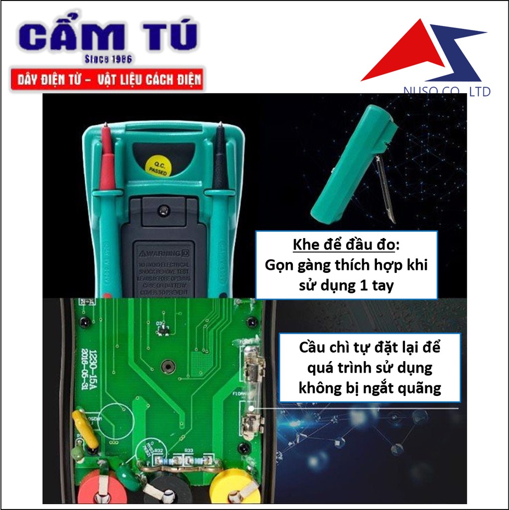 Đồng hồ vạn năng PROSKIT MT-1232, Pro'skit MT1232