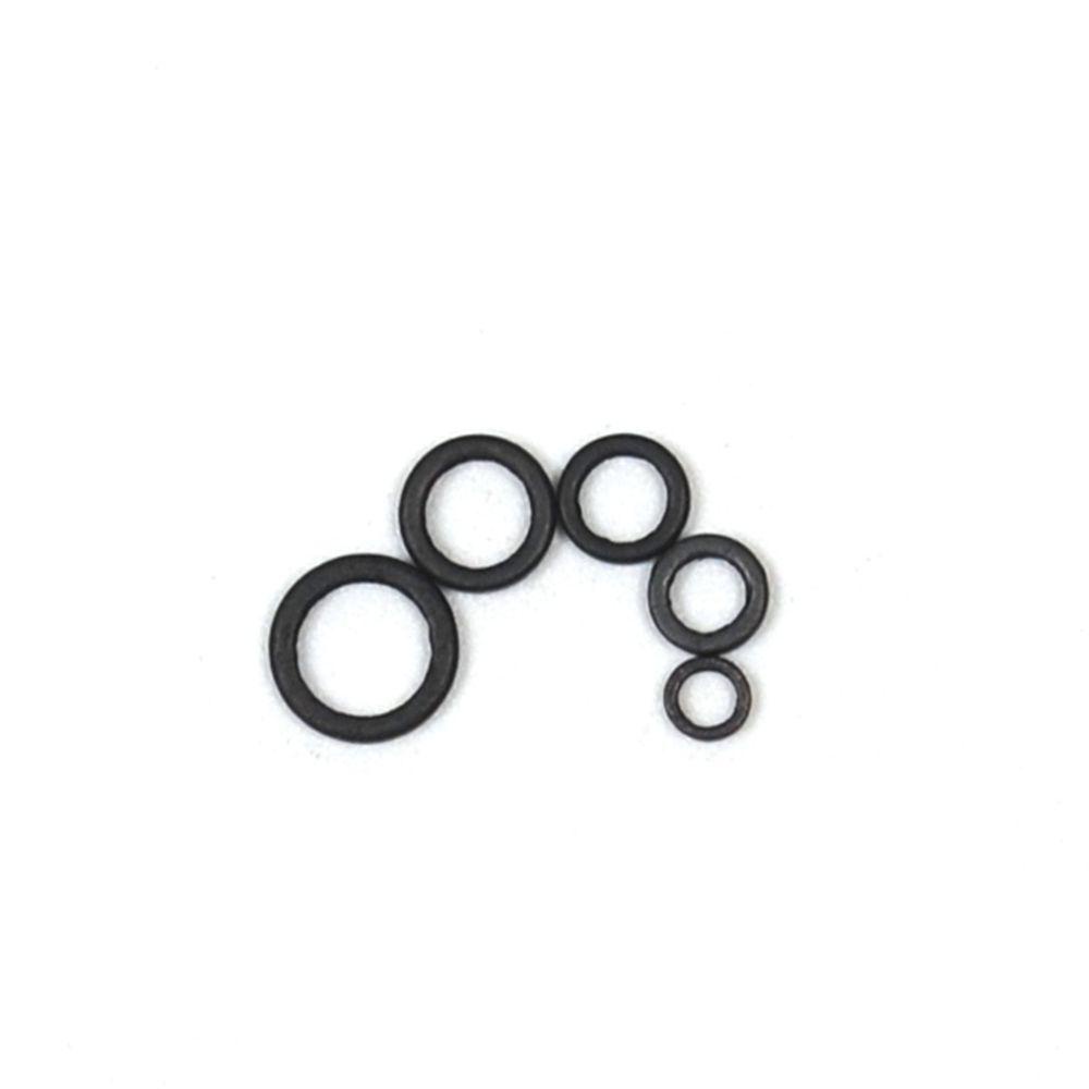 Set 30 / 60 / 90 Vòng Chữ O Màu Đen 2mm 3.2mm 3.7mm 4.4mm 5.3mm Chuyên Dụng Cho Cần Câu Cá