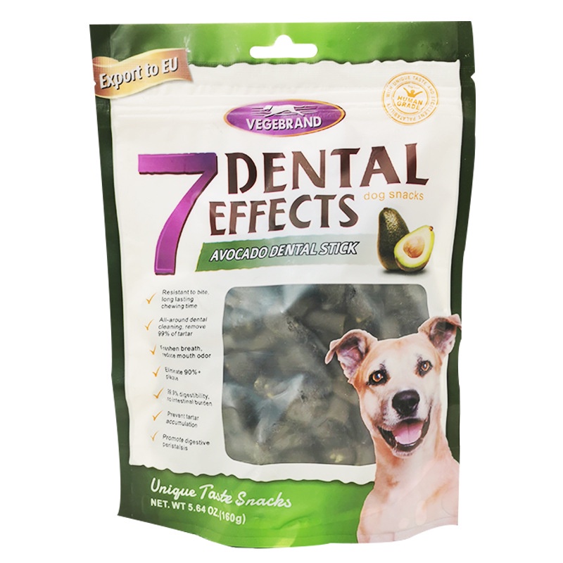 Xương Gặm Làm Sạch Răng 7 Dental Effects 160g Cung Cấp Dinh Dưỡng - Mã TACCM93