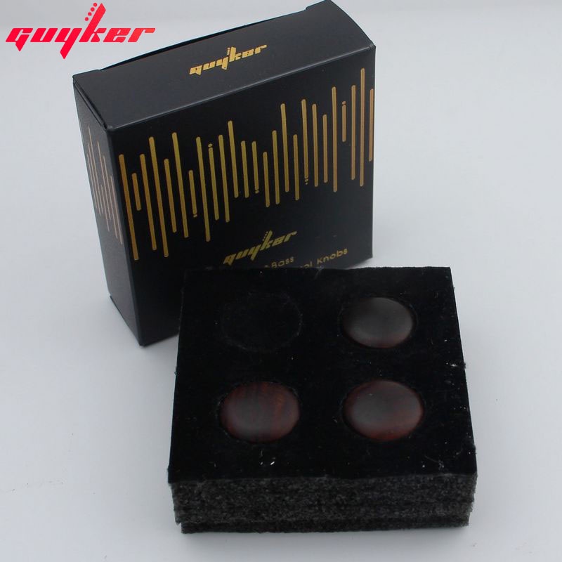 1 Nút Vặn Chiết Áp Cho Đàn Guitar Bass Đường Kính Trong 6MM Màu Đỏ/Đen/Nâu