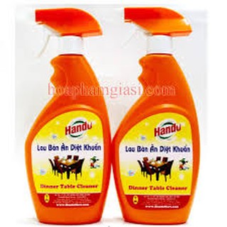 Nước lau bàn ăn diệt khuẩn Hando 500ml