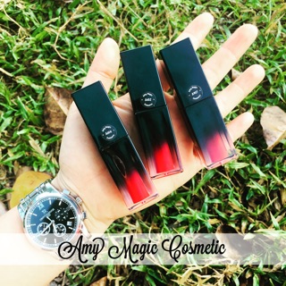 (ẢNH THẬT) Son kem matte handmade cao cấp AMY (tặng kèm dưỡng môi)