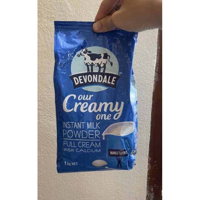 Sữa tươi dạng bột nguyên kem Devondale 1kg (Date xa)