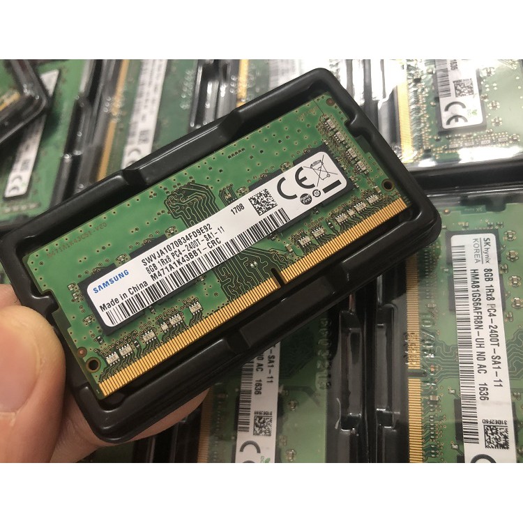 RAM DDR4 8GB bus 2133/2400/2666 MHz Laptop Samsung/HYNIX/Kingston - Bảo Hành 1 năm