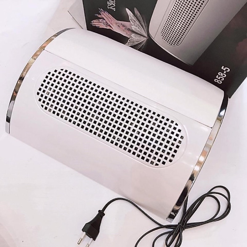 Máy hút bụi làm nail 858-5 công suất lớn 3 quạt , Máy hút bụi làm móng tay 40W