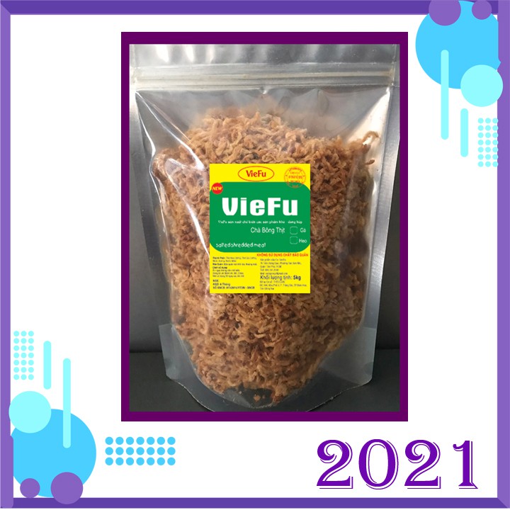 Chà bông xù sợi thơm bơ - chà bông làm bánh / VieFu - 2021