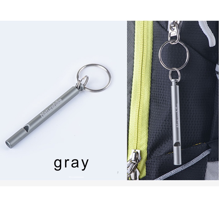 CÒI NHÔM CỨU HỘ NATUREHIKE 8CM NH15A002-J |CÒI TÍN HIỆU SOS, DÃ NGOẠI SINH TỒN