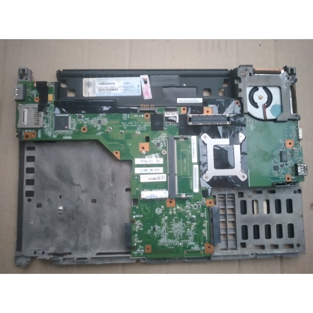 Vỏ loa Lenovo T420, quạt tản nhiệt nút nguồn cáp màn hình wecam wifi loa jack nguồn bản lề bo usb nắp cd T420