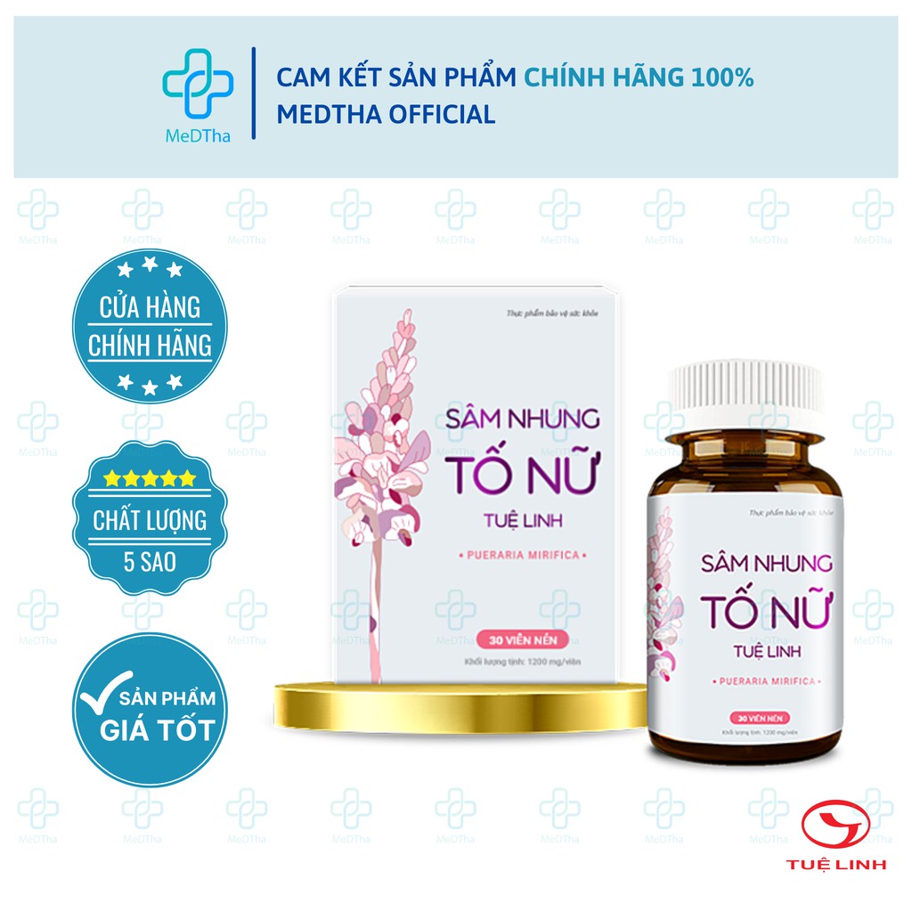 Sâm Nhung Tố Nữ Tuệ Linh - Làm Đẹp Da, Giảm Thâm Nám, Chống Lão Hóa Da