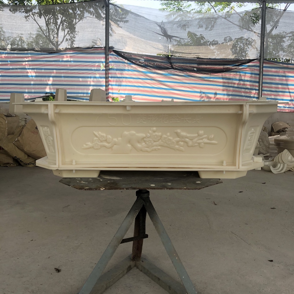 Khuôn đúc chậu cảnh Chữ Nhật 75 , Nhựa ABS cao cấp, Dùng làm chậu cây cảnh xi măng bonsai