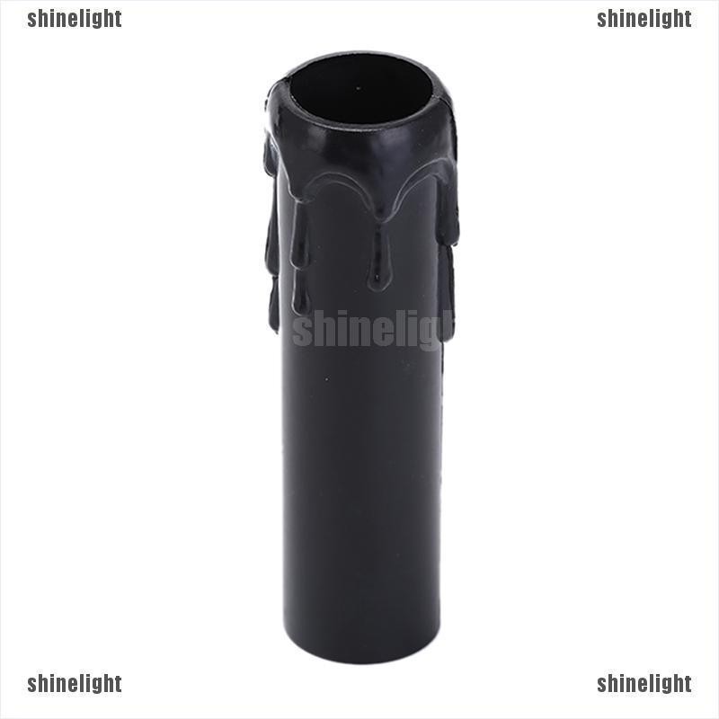 Bộ 10 Ống Nhựa Đựng Nến Trang Trí Độc Đáo