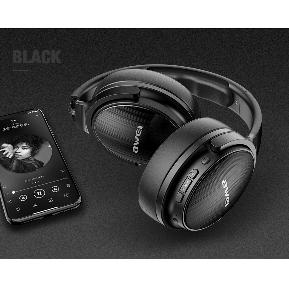 Tai nghe Awei A780BL Bluetooth âm Bass chắc, khoẻ, kiểu dáng chụp tai không đau tai, hàng Chính hãng