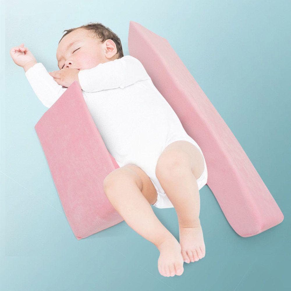 SUSANS Gối Nằm Chống Lăn Có Thể Giặt Sạch Dành Cho Bé 45° Ống Hút Chất Lượng Cao Chuyên Dùng