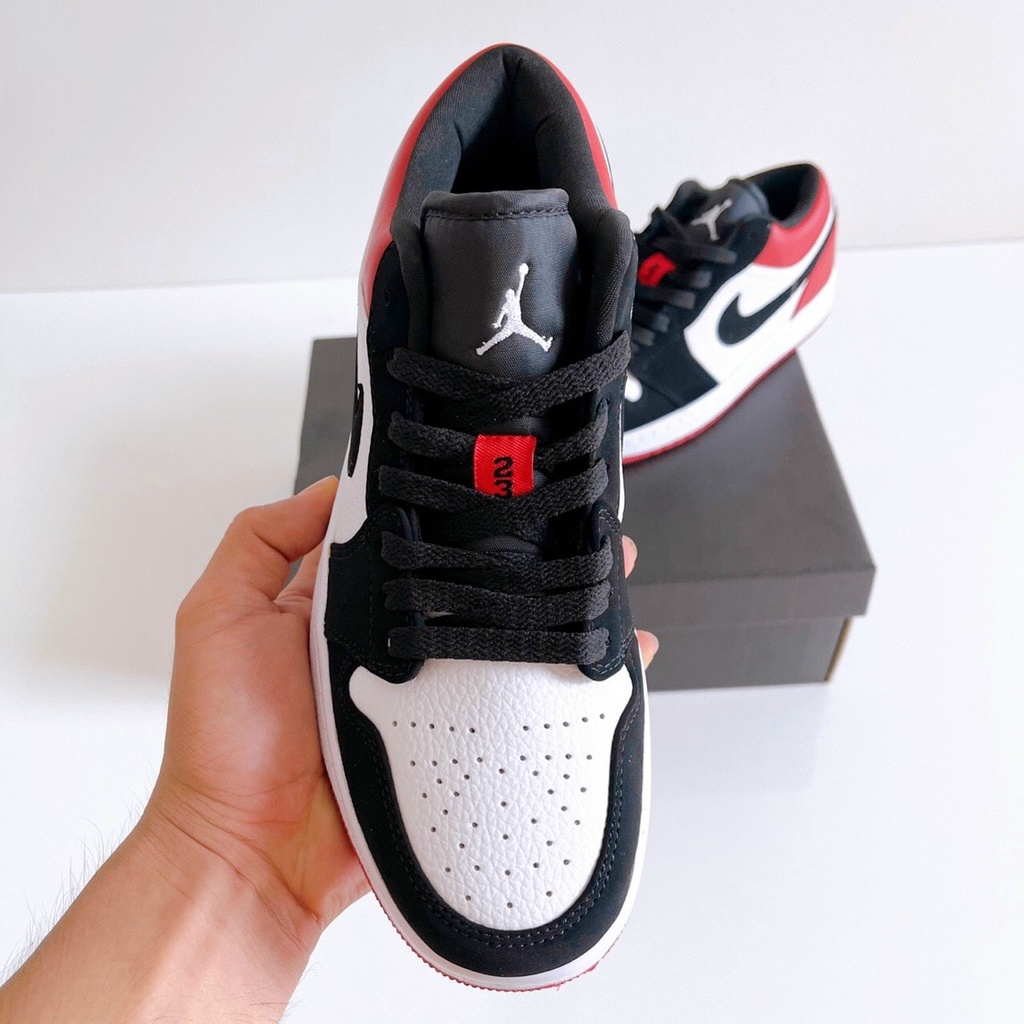 GIÀY JORDAN LOW ĐỎ TRẮNG ĐEN CAO CẤP