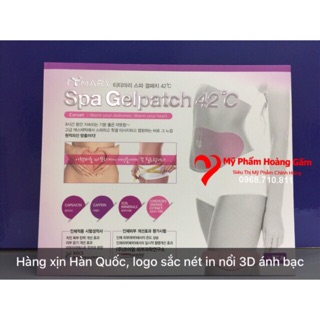 {Chính Hãng} Miếng dán tan mỡ Spa gel patch 42 độ c chính hãng