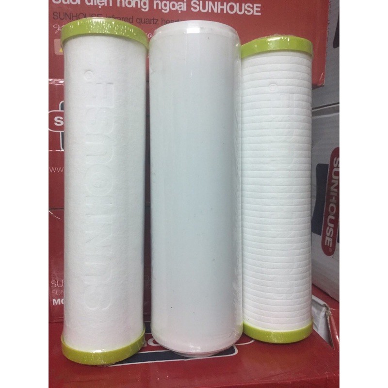 BỘ 3 LÕI LỌC NƯỚC SUNHOUSE