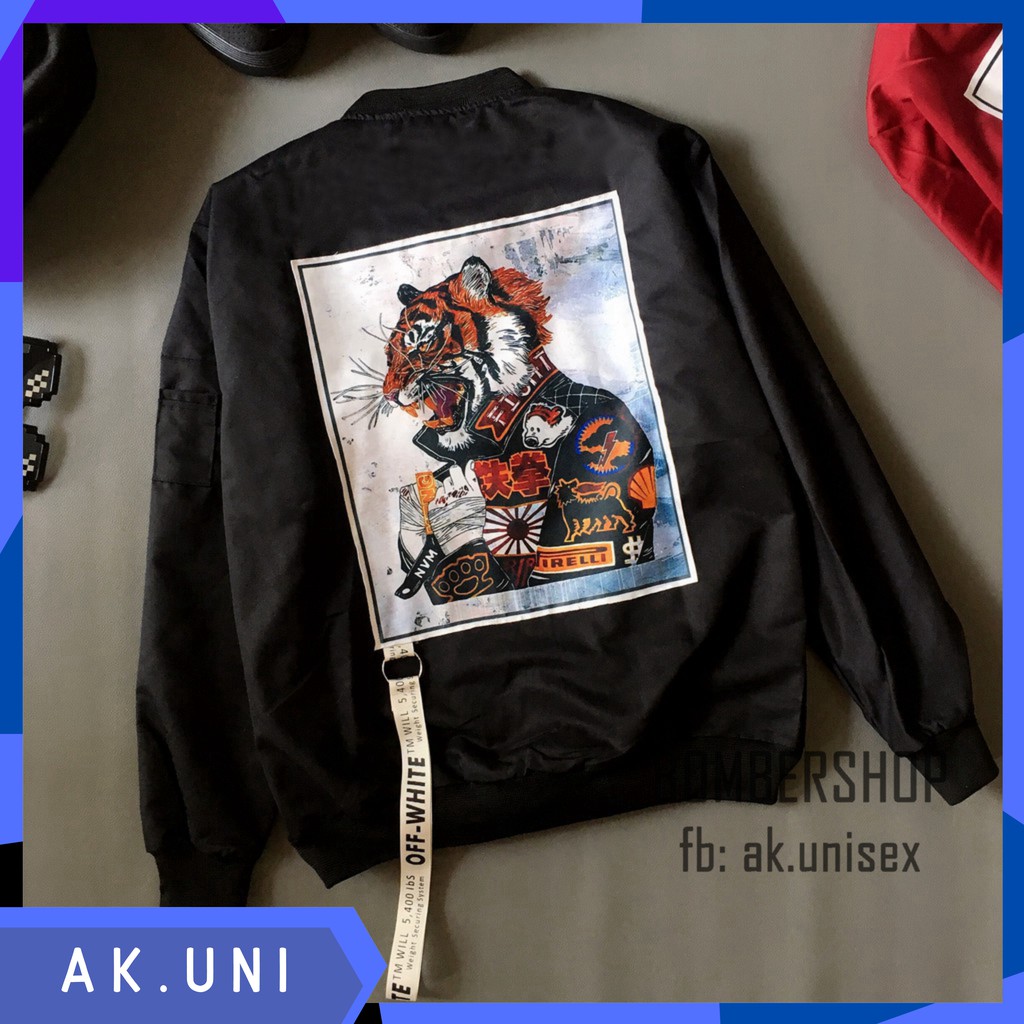 [Ảnh thật] Áo khoác Bomber BATTLE.TIGER (hàng design cao cấp) | WebRaoVat - webraovat.net.vn