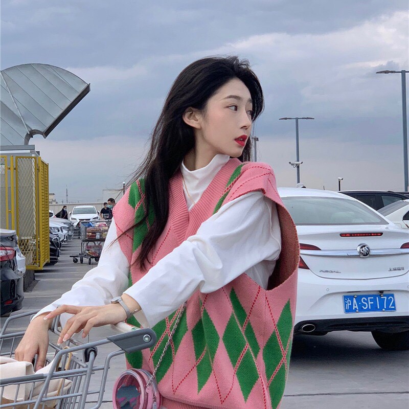 Áo gile style Hàn ⚡️HÀNG LOẠI I ⚡️ áo ghi le cho nữ