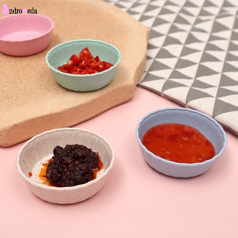 Đĩa Đựng Nước Chấm/ Nước Chấm Bằng Lúa Mạch Độc Đáo Tiện Dụng Cho Nhà Bếp
