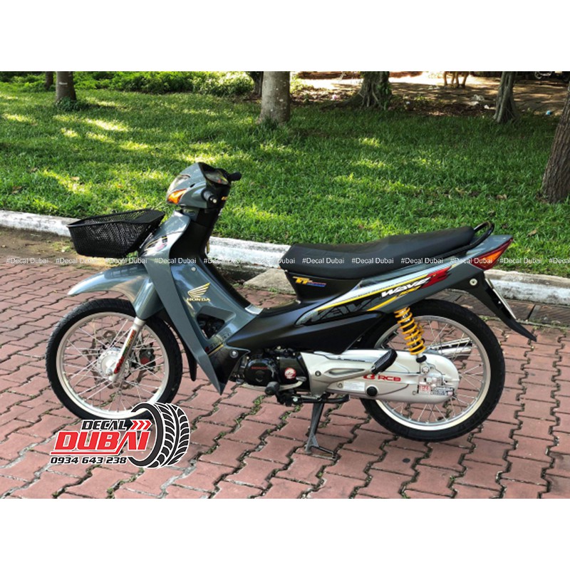 【DECAL 3 LỚP】Tem Xe Wave 100 Chữ Z
