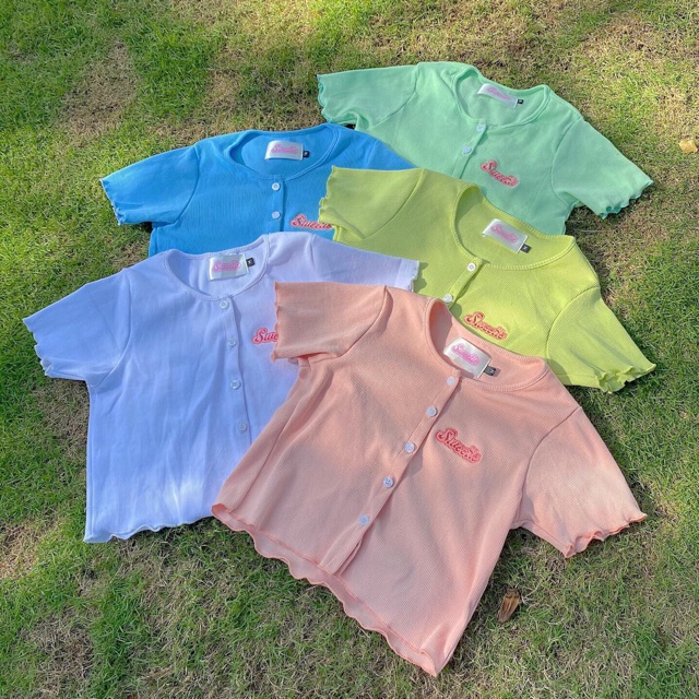 Áo Sweetie Logo Croptop | BigBuy360 - bigbuy360.vn