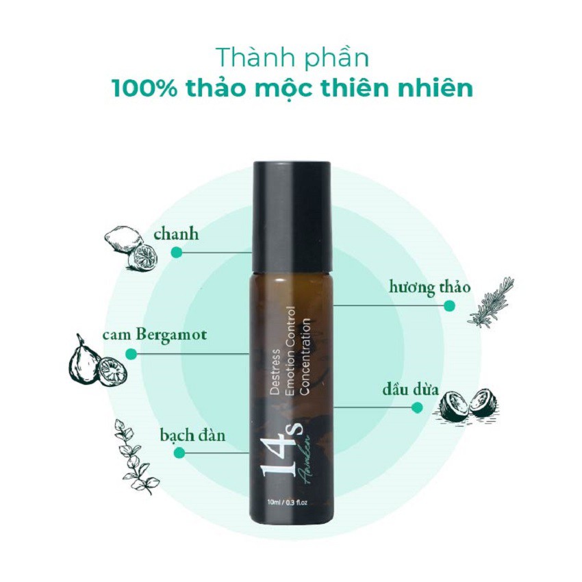 Tinh dầu lăn 2 trong 1 14S 14S2251 Awaken 10ml