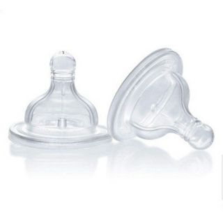 Núm vú silicon cổ rộng