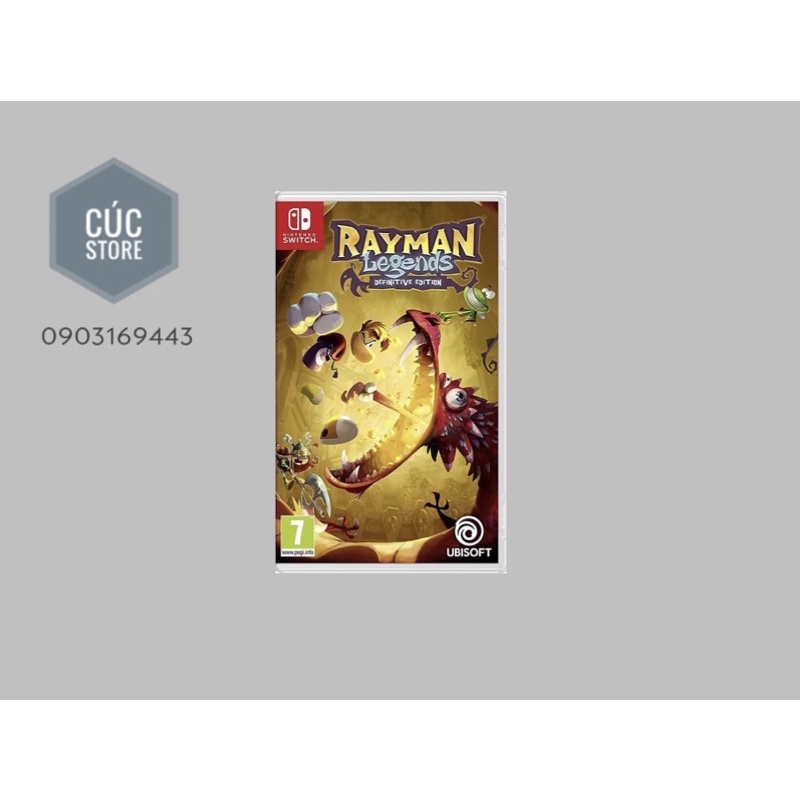 Băng game SWITCH: Rayman Legends