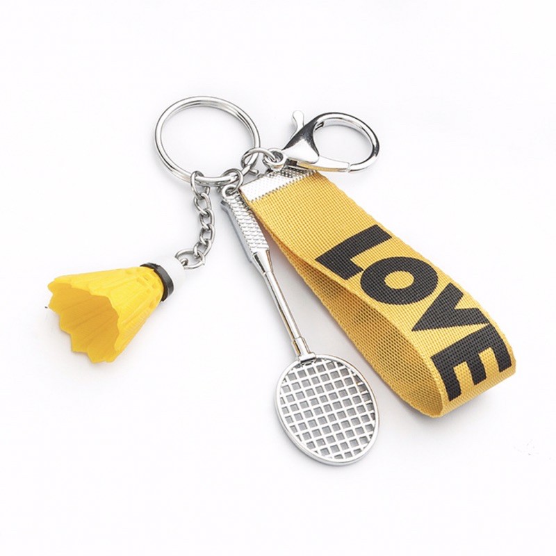 Móc khoá cầu lông LOVE